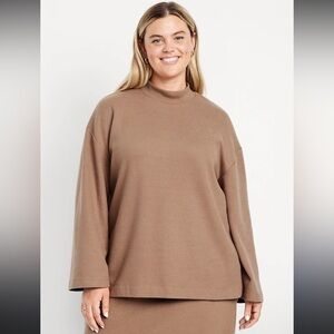 OLD NAVY | Mock-Neck Tunic Sweater